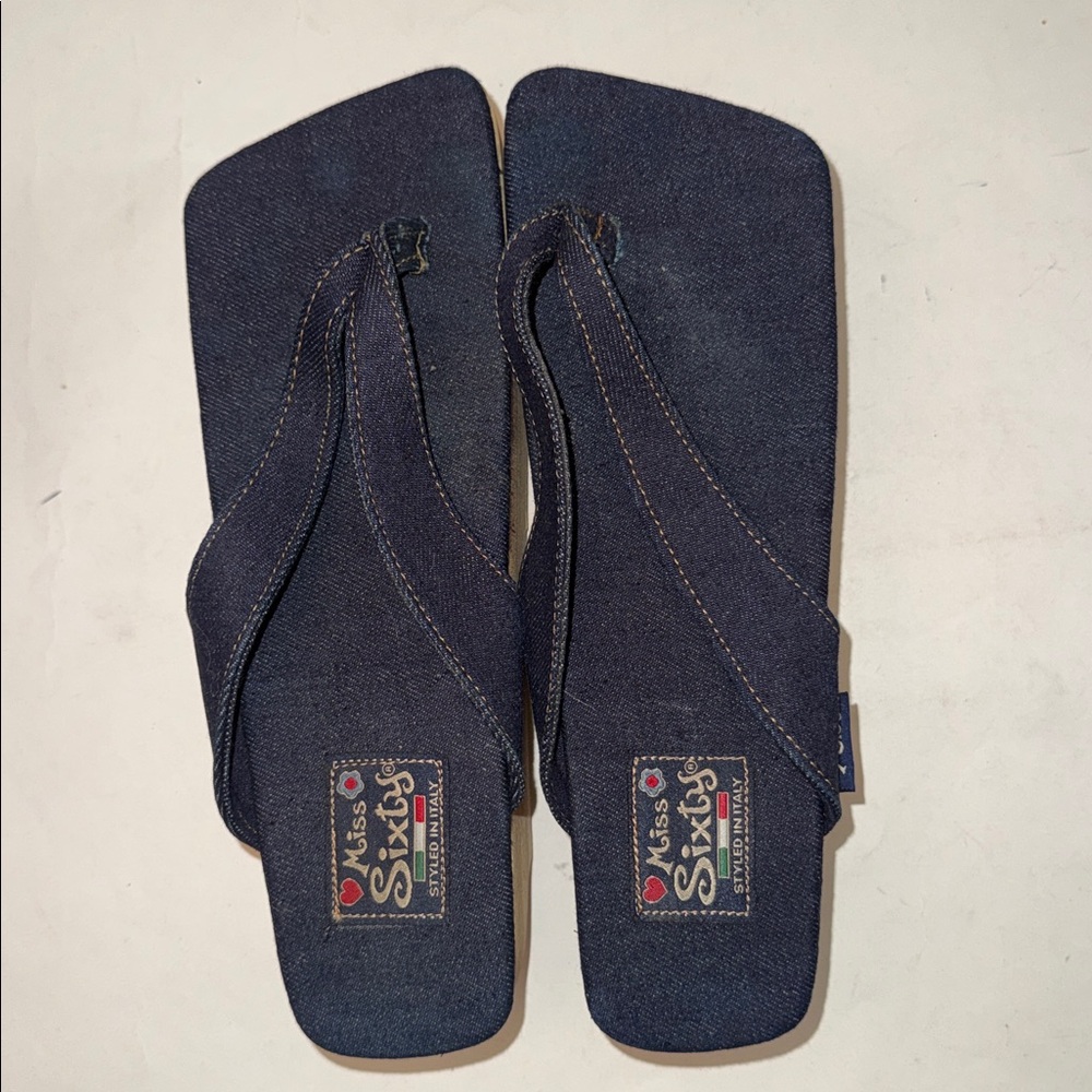 Vintage Miss Sixty Platform Sandals, Late 1990s EUR37